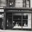 14 Queensferry Street.
View of shop front.