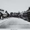 Ratho.
General view of people in (main?) street (postcard).
Titled: 'West End, Ratho'