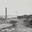South Queensferry, Sanderson Works.
View of site after demolition from South with view of Forth road bridge.