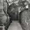 Edinburgh, West Crosscausway, Buccleuch and Greyfriars Church.
View of Hall and Vestry from South.