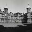 View of courtyard from south west