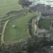 North Berwick, Tantallon Castle.
Aerial view from South.