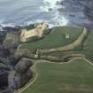 North Berwick, Tantallon Castle.
Aerial view from North West.