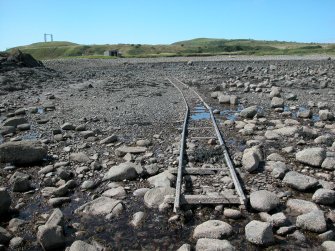 View looking W along slipway