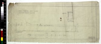 Plan of proposed queue shelter.