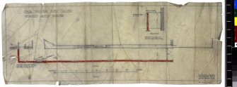 Plan of proposed queue shelter.