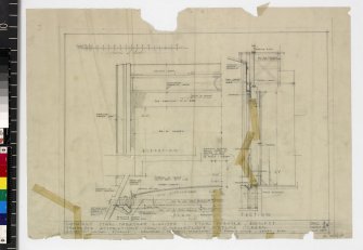 Proposed alterations for cinemascope picture screen.