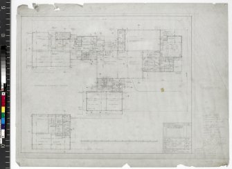 Ground and first floor plans.