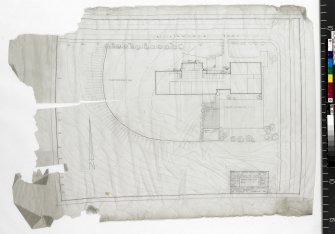 Preliminary site plan no. 1.