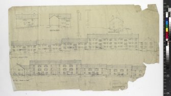Elevations and sections.