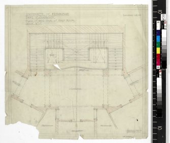 Plan of main stair at first floor.