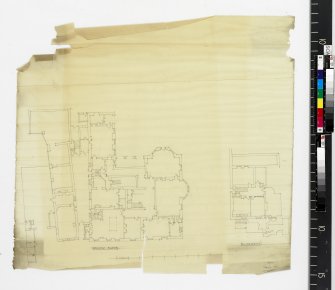 Ground floor and basement plans.