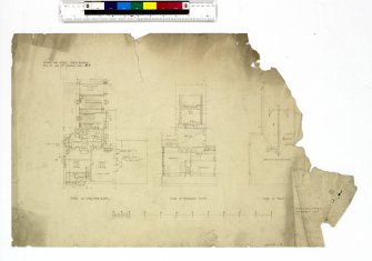 Floor and roof plans.