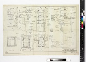 Details of central access structure.