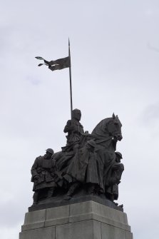 Detail of statue.