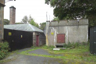 Boiler room and coal bunker from NE