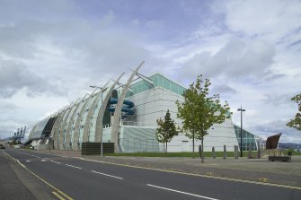 Greenock swimming pool and leisure complex. From E