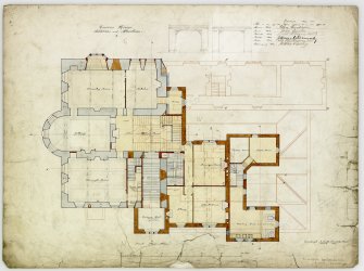 Digital copy of plans of additions and alterations 2. For Capt Palmer Douglas.