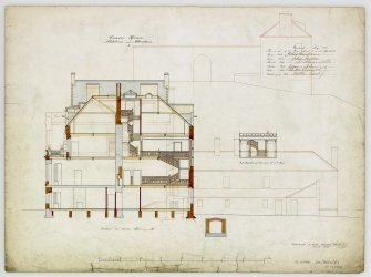 Digital copy of sections of additions and alterations 8. For Capt Palmer Douglas.