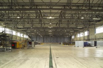 Interior. Type C aircraft hangar.