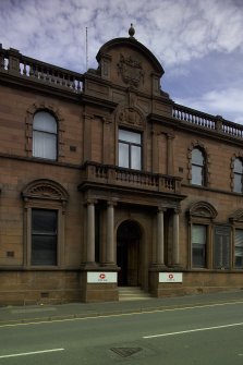 View of main entrance