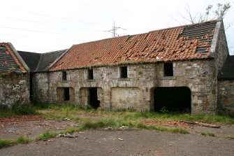 View of W range cart sheds from NE