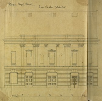 Front elevation, Theatre and Music Hall, Cowcaddens St.