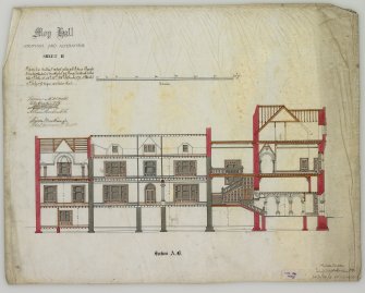 Additions and Alterations:  Section
(Alexander Ross) 9 Union St., Inverness 1872