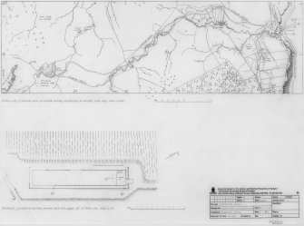 Digital image of drawing showing location plan.
Insc: Invertote, Lealt, Location plan and building plan.