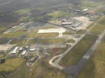 Oblique aerial view of the airport, taken from the NE.