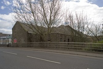 View of original mill building from NW