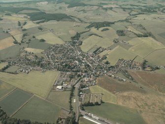 General oblique aerial view of the village, taken from the SSE.