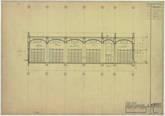 Warrant Officers' Mess (Block D).
Section of gymnasium.