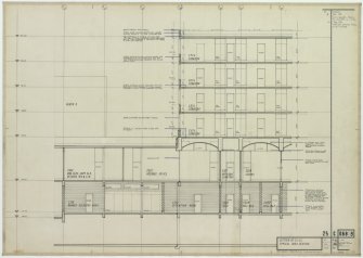 Barracks Block (Block C).
Section.
