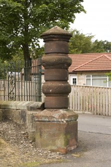 Detail of gate pier