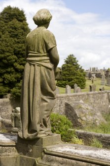 Detail of statue on monument