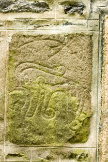 Detail of Pictish stone