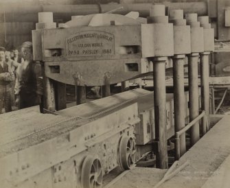 Forth Bridge Works: 1500 ton bending press [Fullerton, Huddart & Barclay, Paisley], No.[39B]