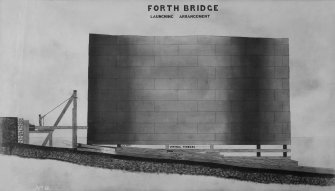 Forth Bridge Works: Launching Arrangement, No. 91