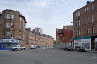 Location view from W