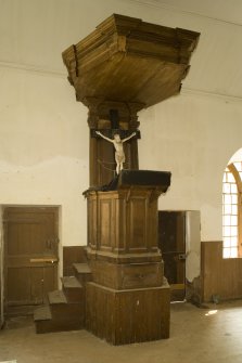 Interior. View of pulpit