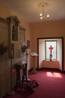 Interior.View of side chapel