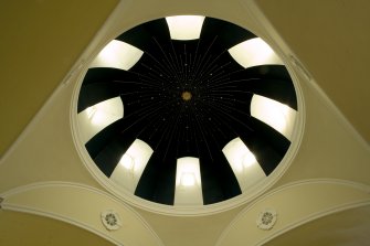 Interior. Detail of dome