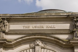 Detail of panel 'The Usher Hall'