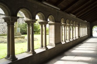 View of cloisters