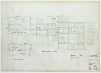 Plan and sections.