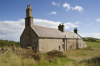 Cottages, view from NW