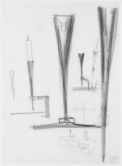 Designs for candlestick holders.