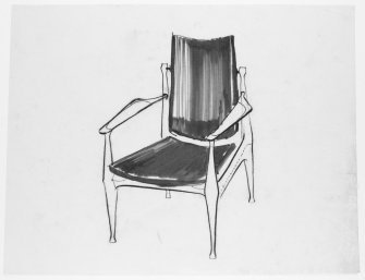 Sketch of chair.