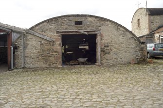 Arched roof byre, view from SE